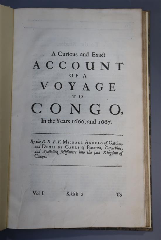 Angelo, Michael and Carli, Denis De - A Curious and Exact Account of a Voyage to Congo, in the years 1666, and 1667,
